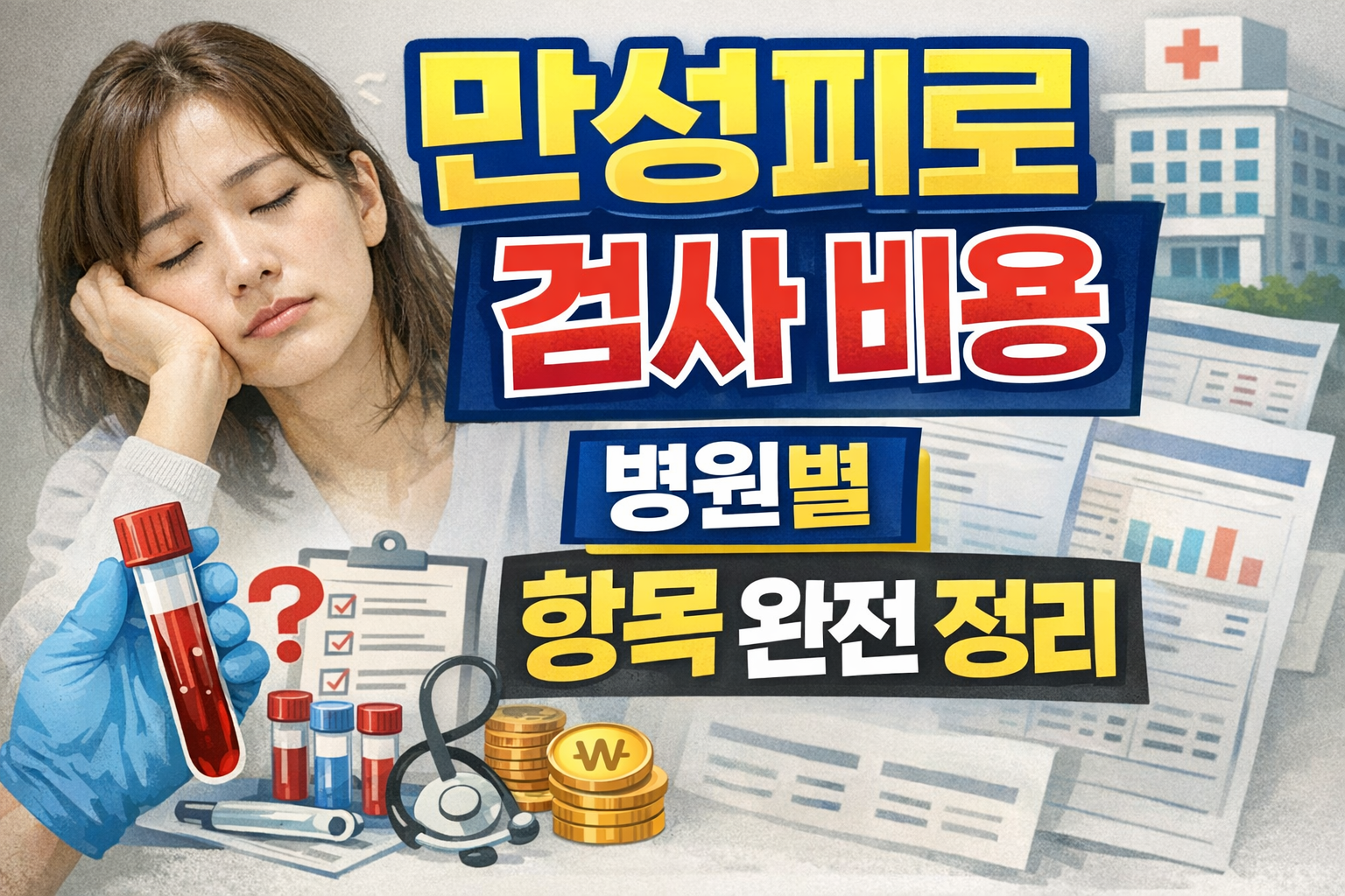 만성피로 검사 비용