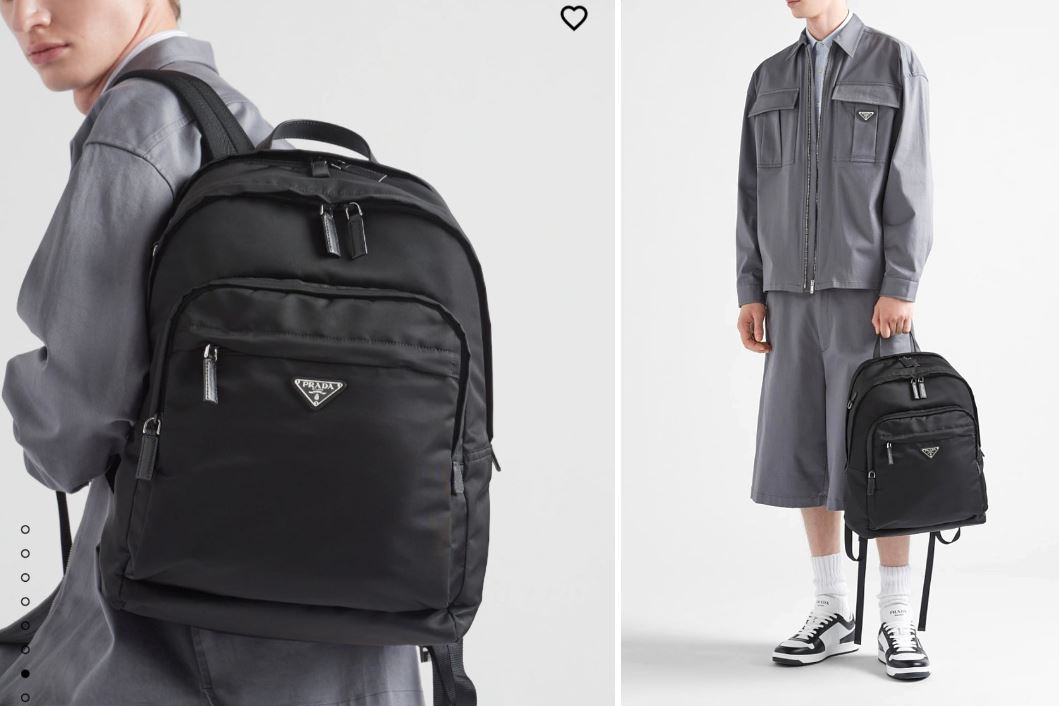 프라다 남성용 백팩 2