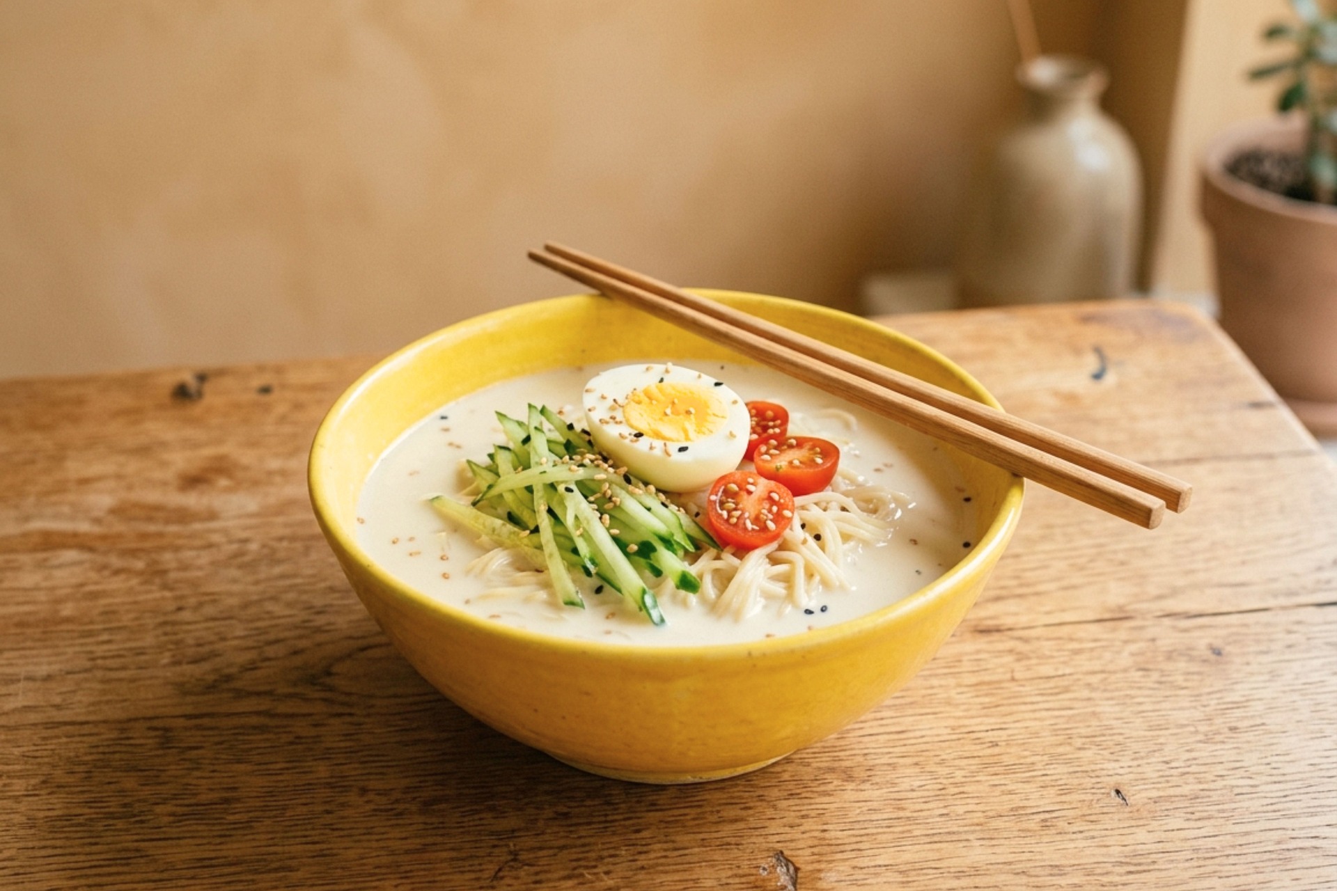 여름 별미 콩국수 레시피
