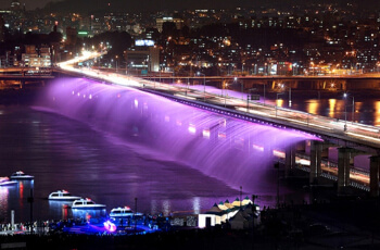 잠수교 분수쇼1