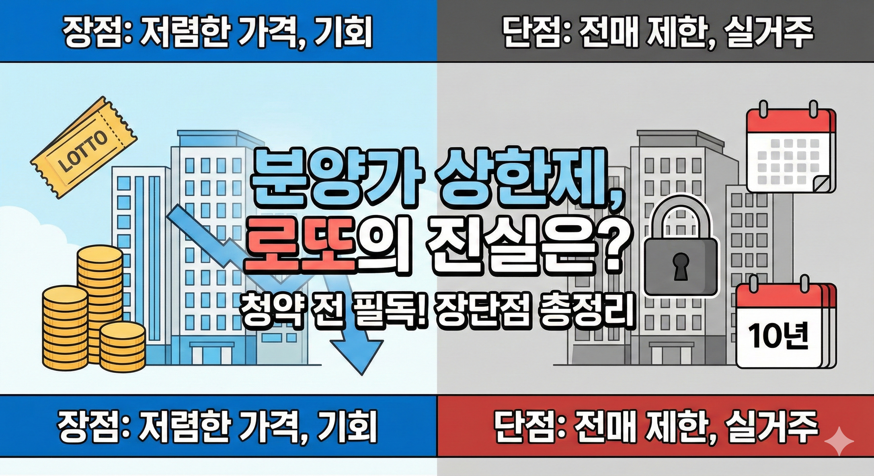 아파트 청약 '분양가 상한제' 무조건 로또일까? 당첨 전 꼭 알아야 할 장단점 총정리