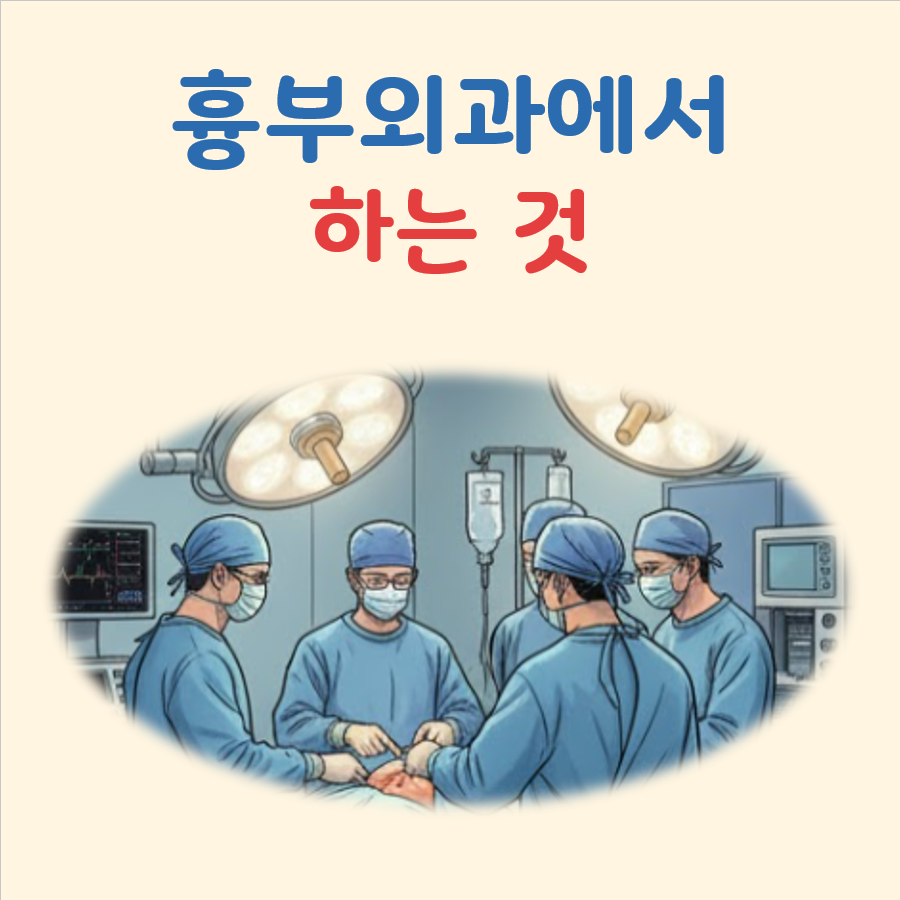 흉부외과에서 하는 것 대표 이미지
