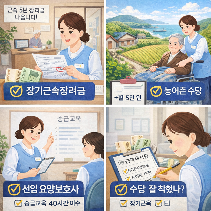 요양보호사 처우개선 달리지는 핵심요약