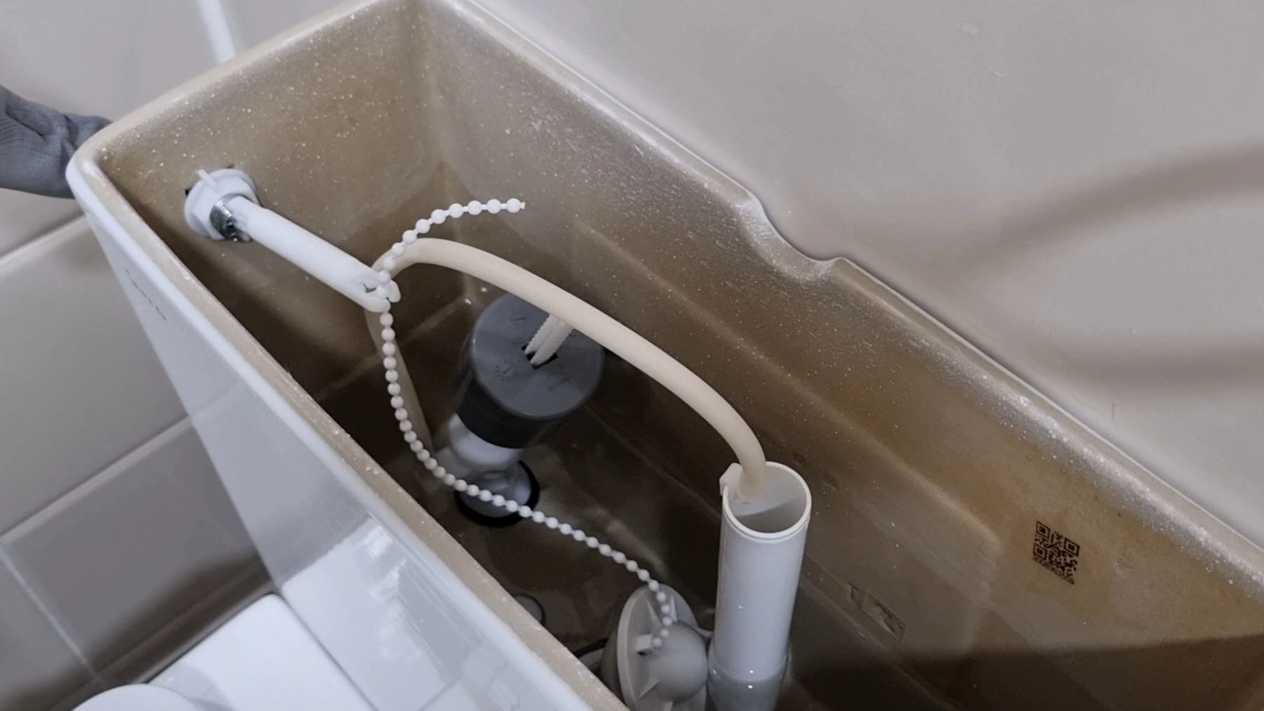 물탱크 비운 모습