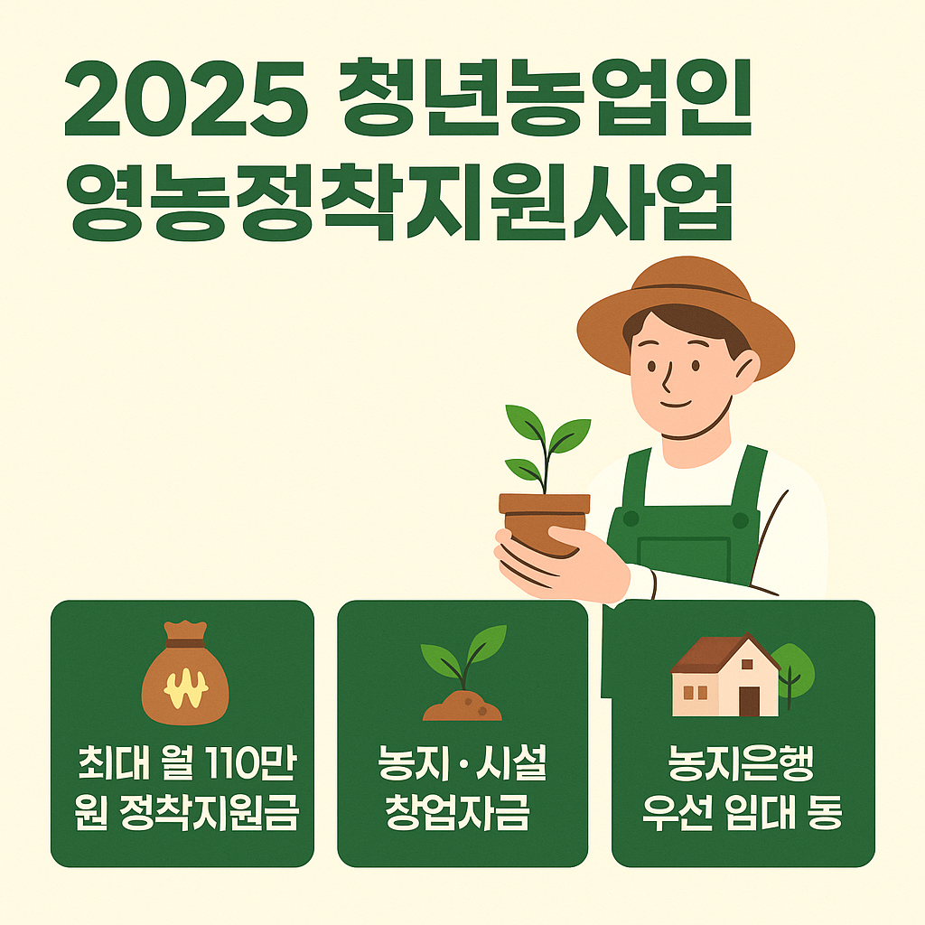 청년농업인 영농정착지원사업