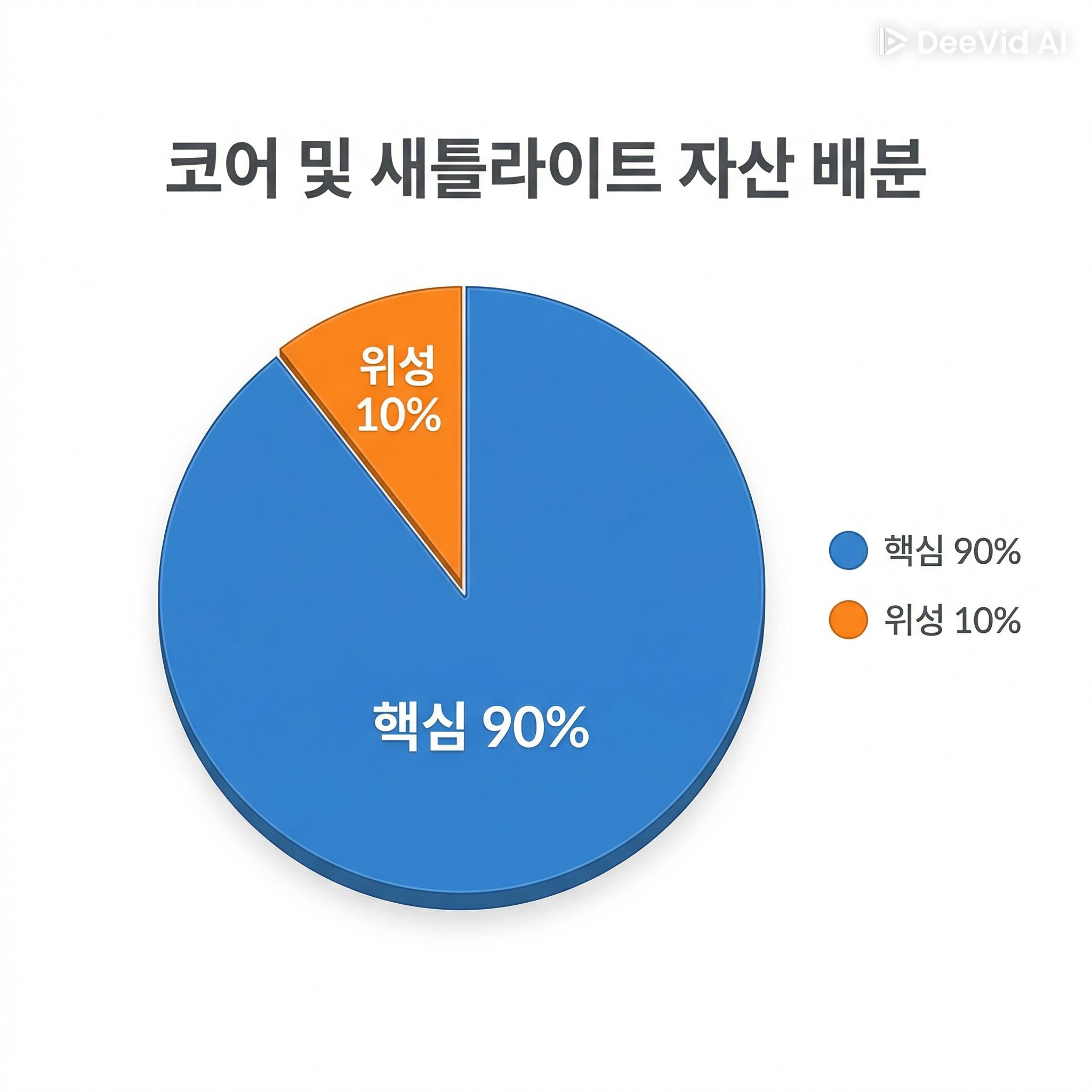 퇴직연금 코어 새틀라이트 90대10 자산배분 전략