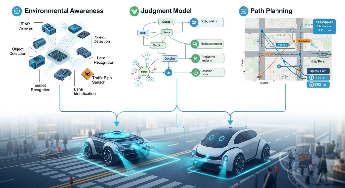 자율주행 로봇에 사용되는 핵심 인공지능 기술