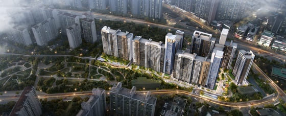 포스코건설, 성복역 리버파크 아파트 리모델링사업