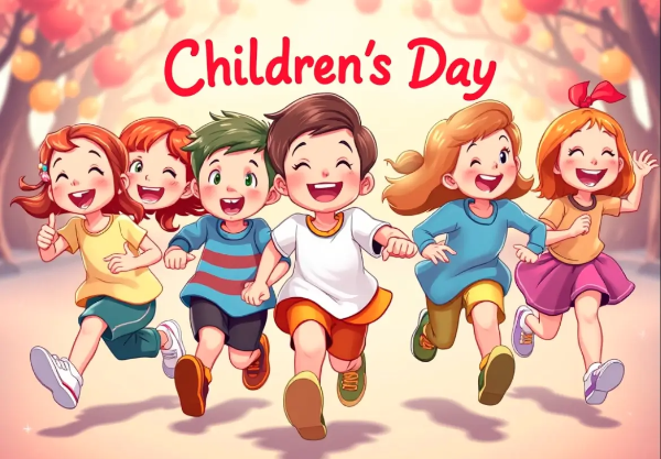 어린이날-아이들-뛰어오는-모습