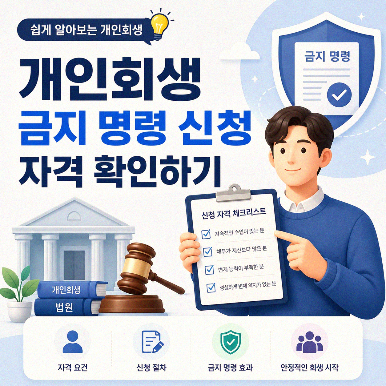 개인회생 금지 명령, 궁금증 풀어드립니다
