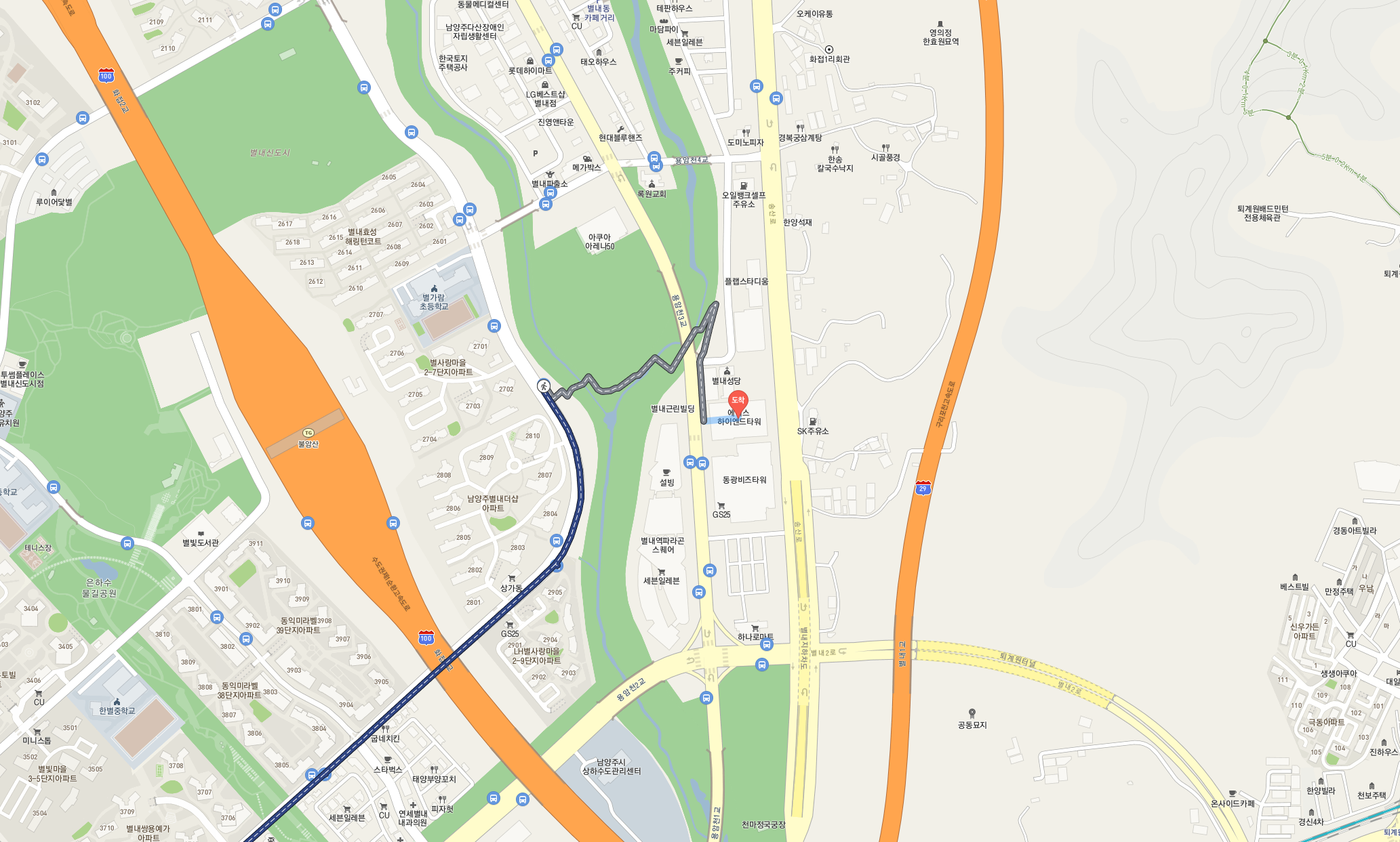 남양주 별내 지식산업센터 가는길
