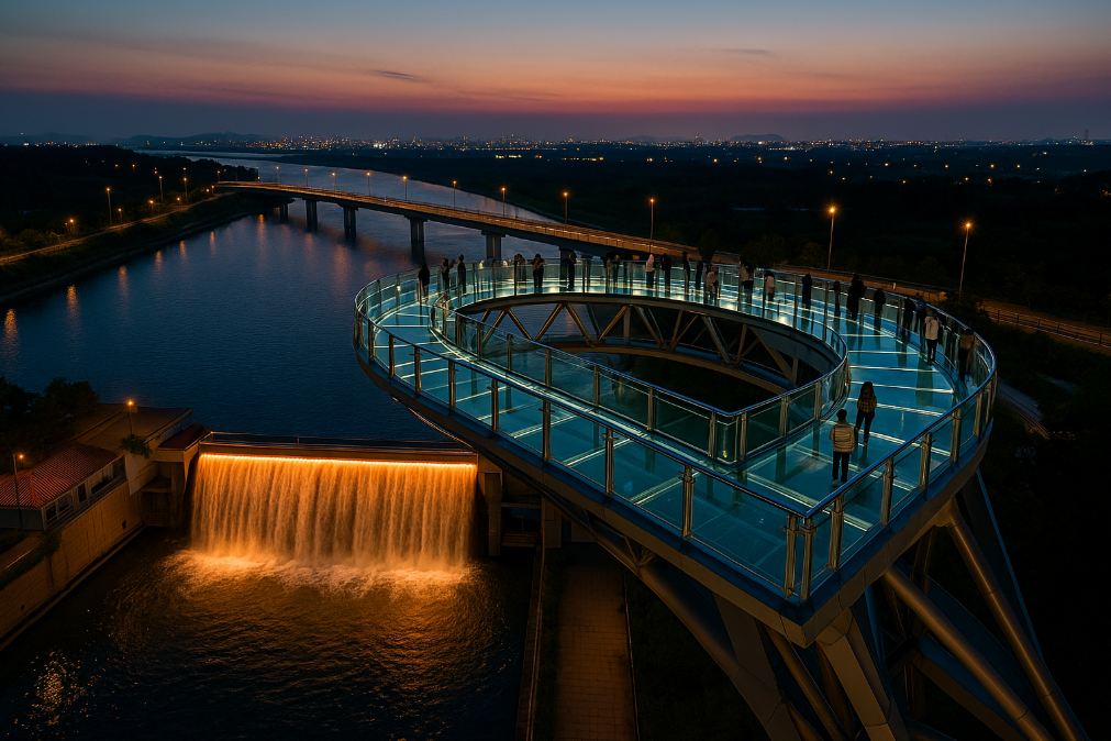 인천 아라마루 전망대, 수도권 최고 스카이워크 체험기