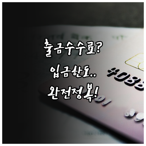 모두의카드 네이버페이 출금 수수료와 ..