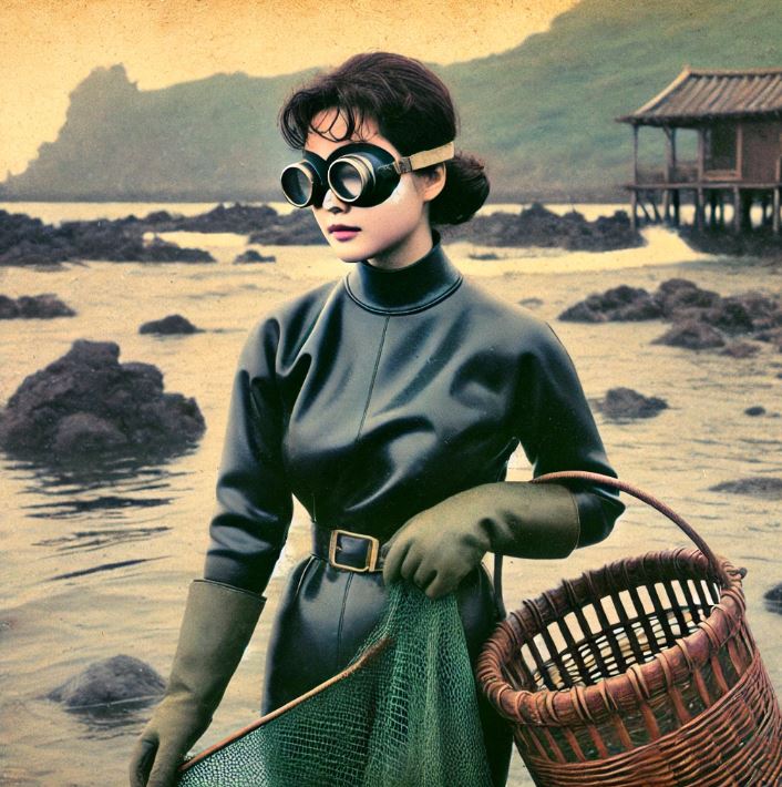 제주 해녀 이미지