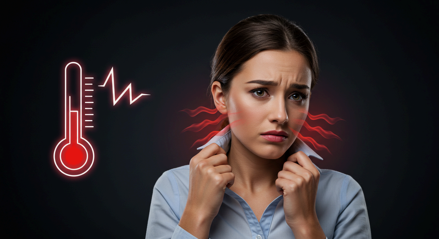 갱년기 안면홍조 증상과 치료법 (+ 갱년기 안면홍조에 좋은 건강식품)