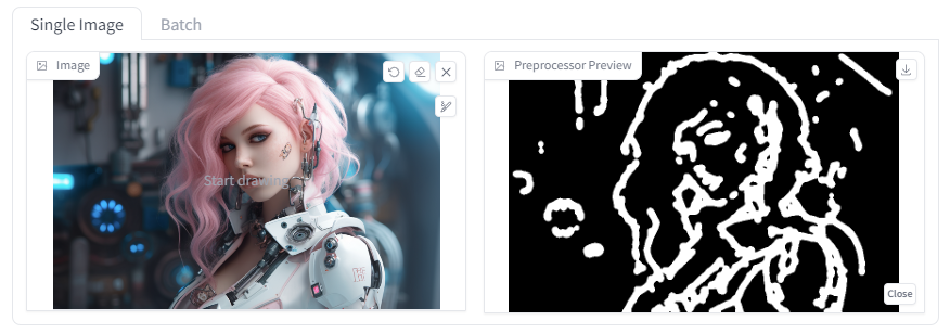 ControlNet - Scribble HED 전처리기