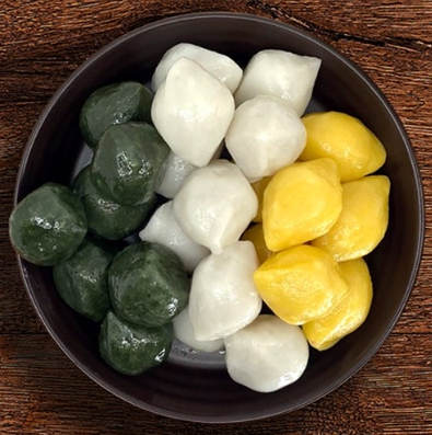 한국의 떡 종류 곤떡-송편