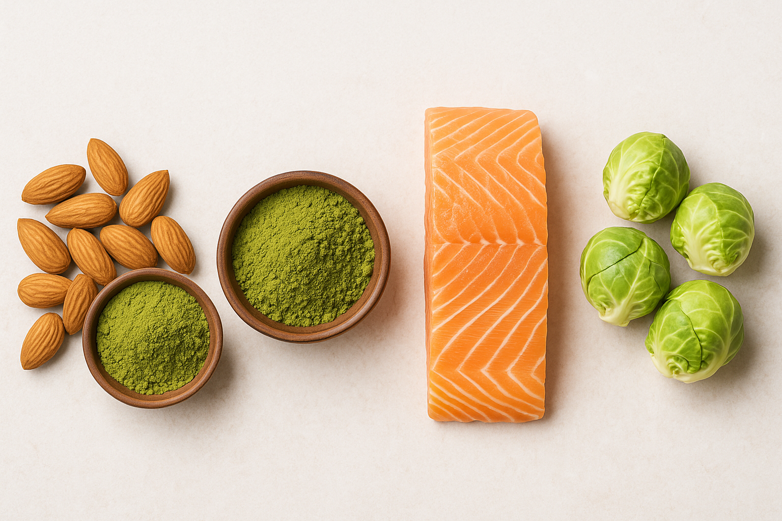 아몬드
녹차
블루베리
연어
방울 양배추