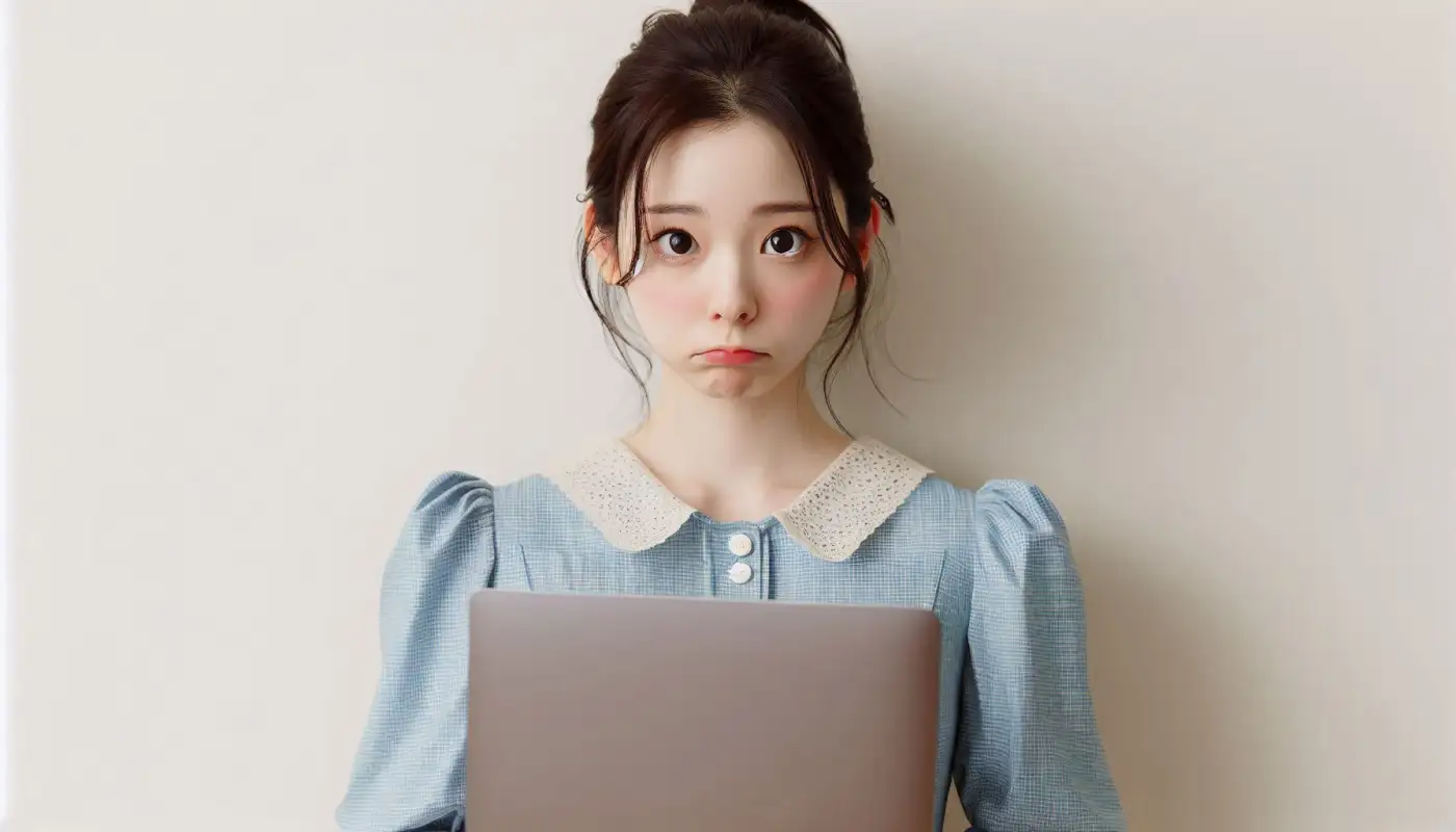 업비트-출금-방법을-알아보는-여성의-모습