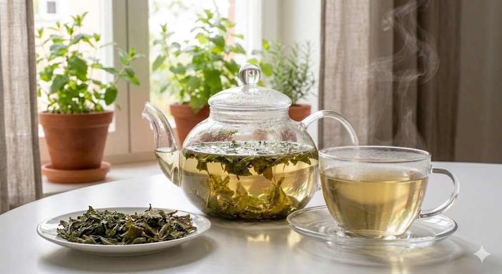 장내 가스를 제거하고 복부 팽만감을 빠르게 진정시켜 과민성 대장 증후군에 도움을 주는 페퍼민트 레몬밤 블랜딩