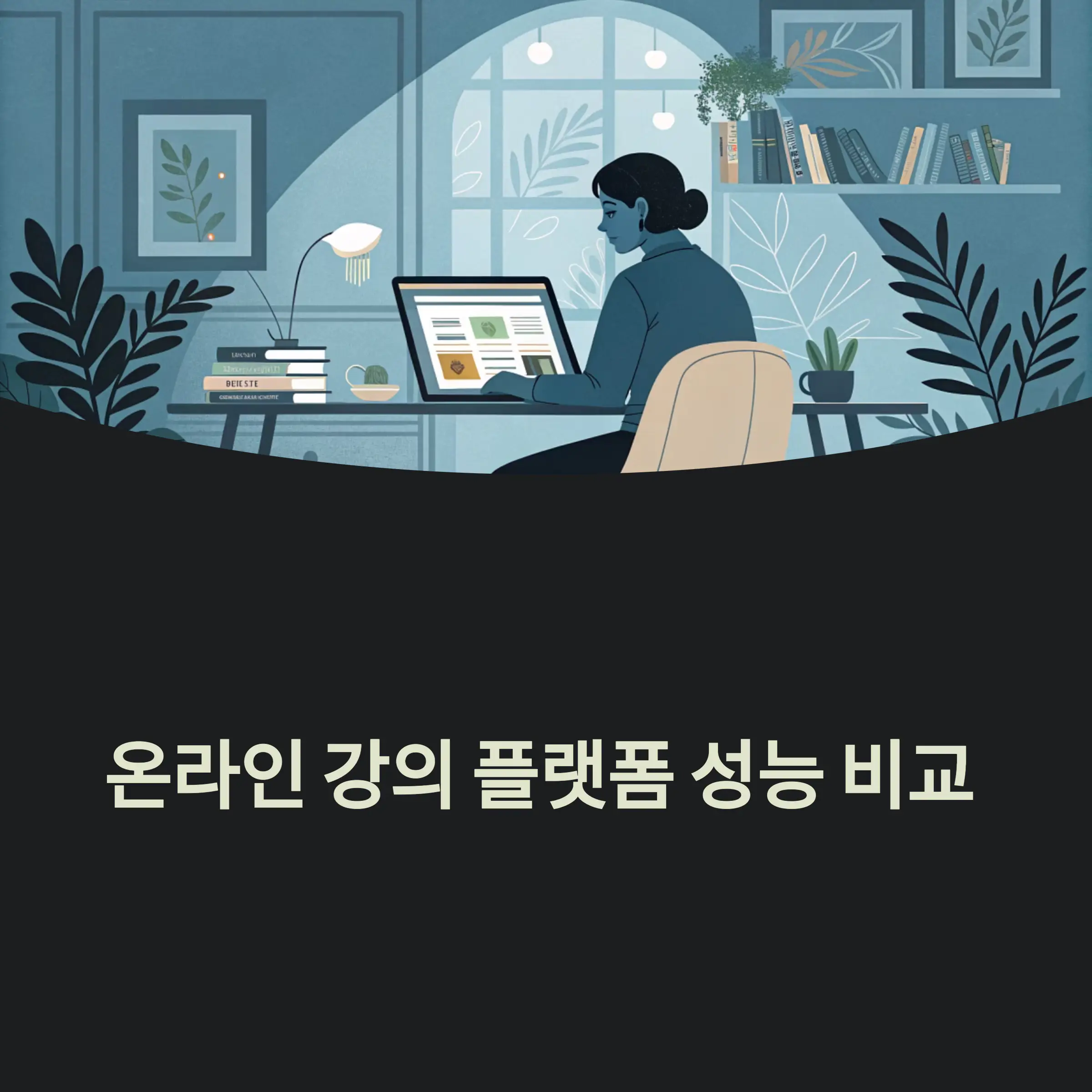 온라인 강의 플랫폼 성능 비교