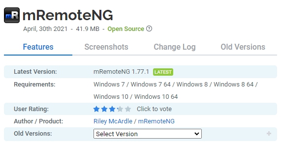 mRemoteNG