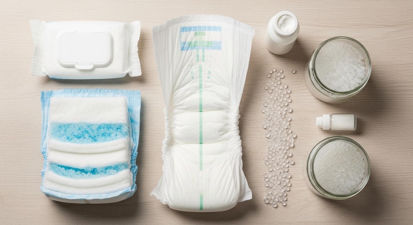 기저귀 속에 뭐가 있을까