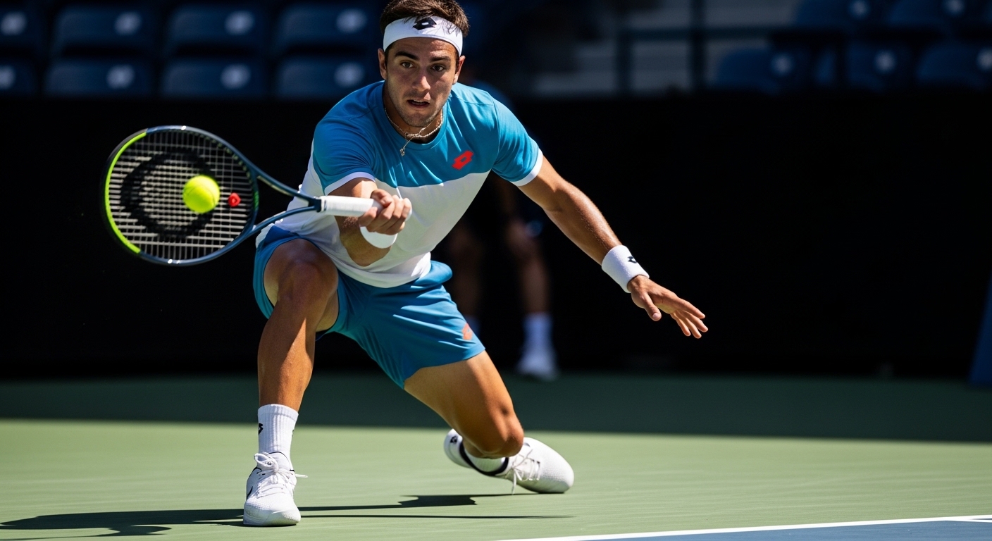 선수들의 발 빠른 풋워크와 안정적인 임팩트 순간