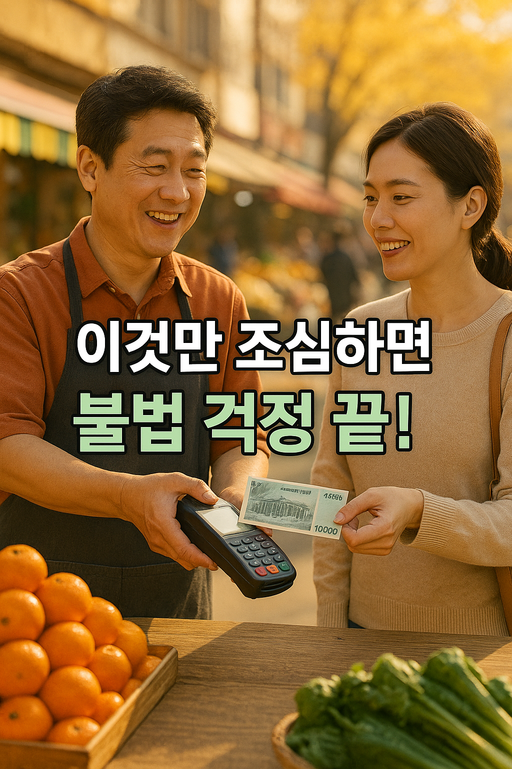 지역사랑상품권 합법적 사용