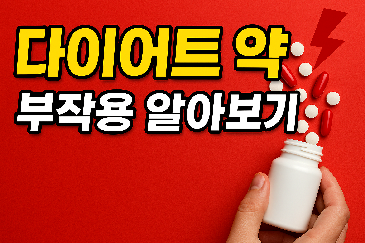 다이어트 약 부작용