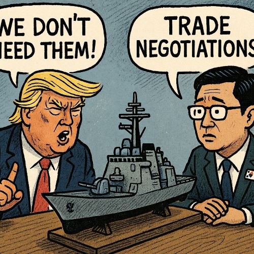 조선업, 협상 카드로 쓸 수 있을까?