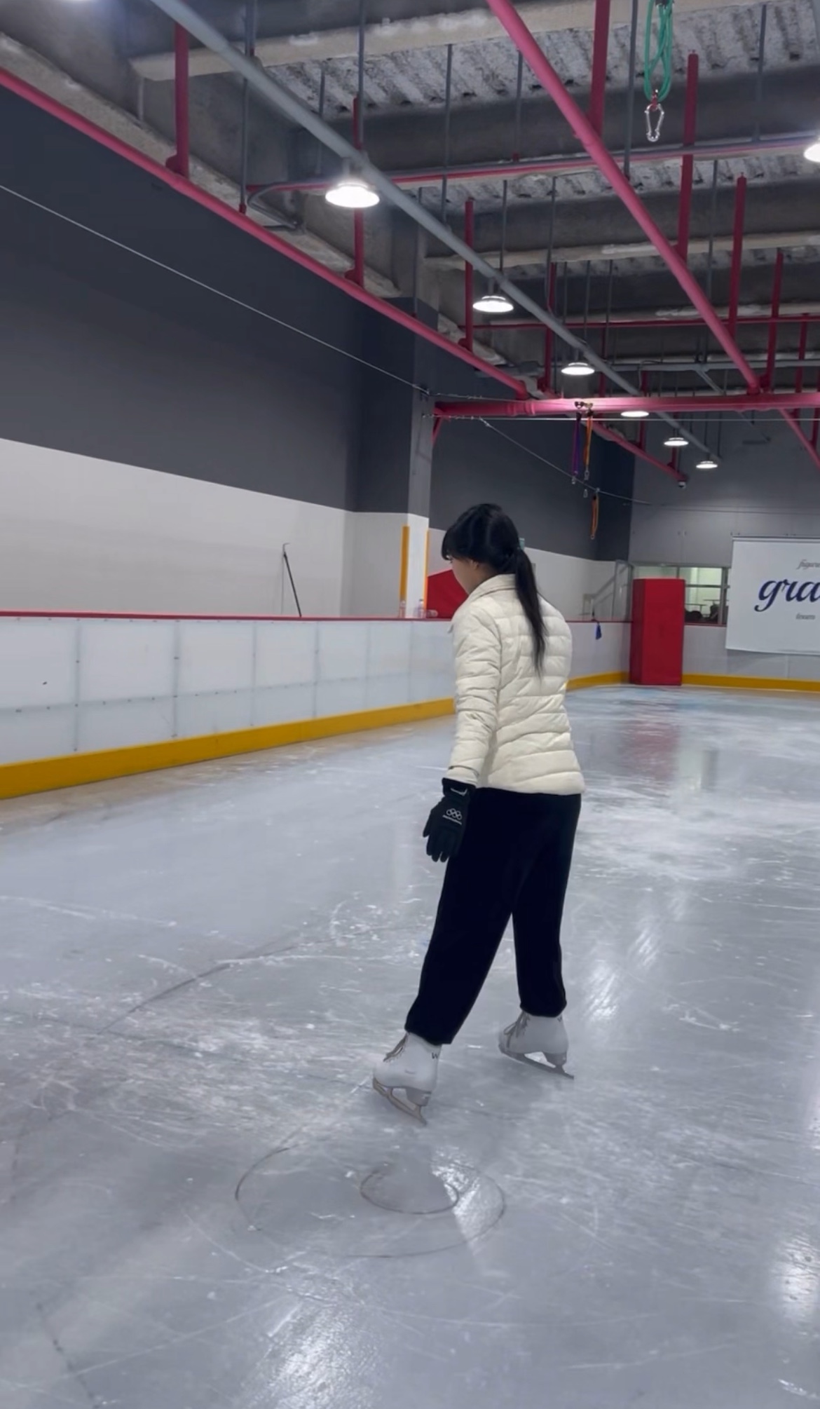 피겨스케이팅 하루 체험한 날의 사진