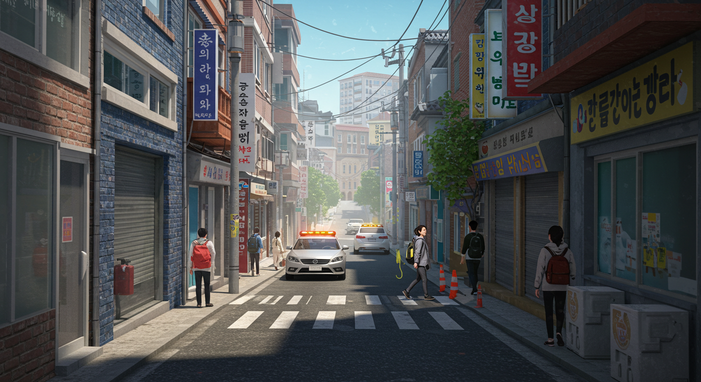 골목길 사고 예방을 위한 운전 습관