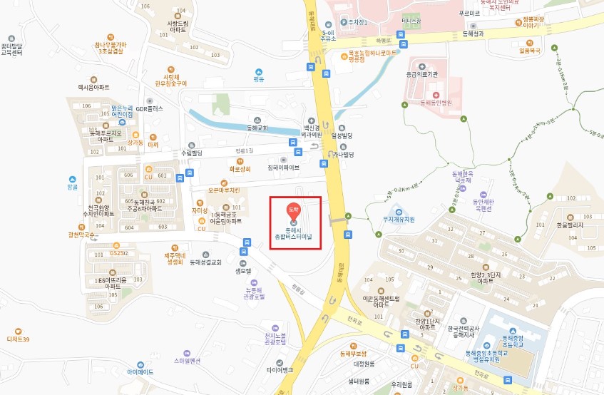 동해 김포공항 리무진 버스 노선 시간표 요금 예약 방법