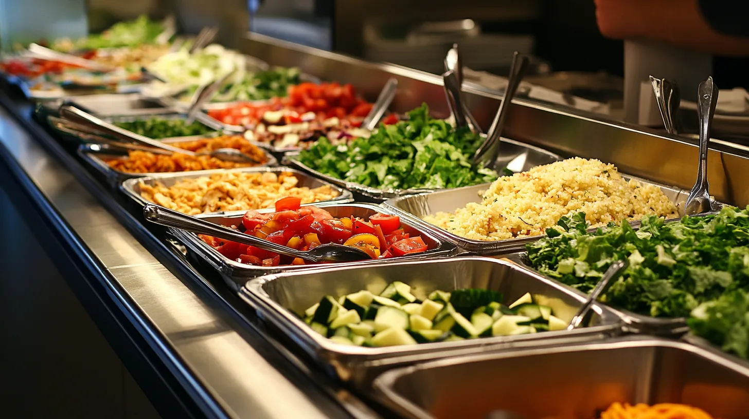 채식 뷔페 꿀팁