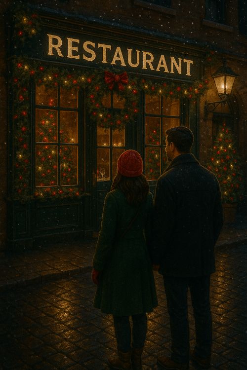 크리스마스 맛집 여행 관련 사진