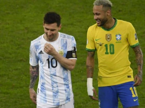 아르헨티나 리오넬 메시, 브라질 네이마르