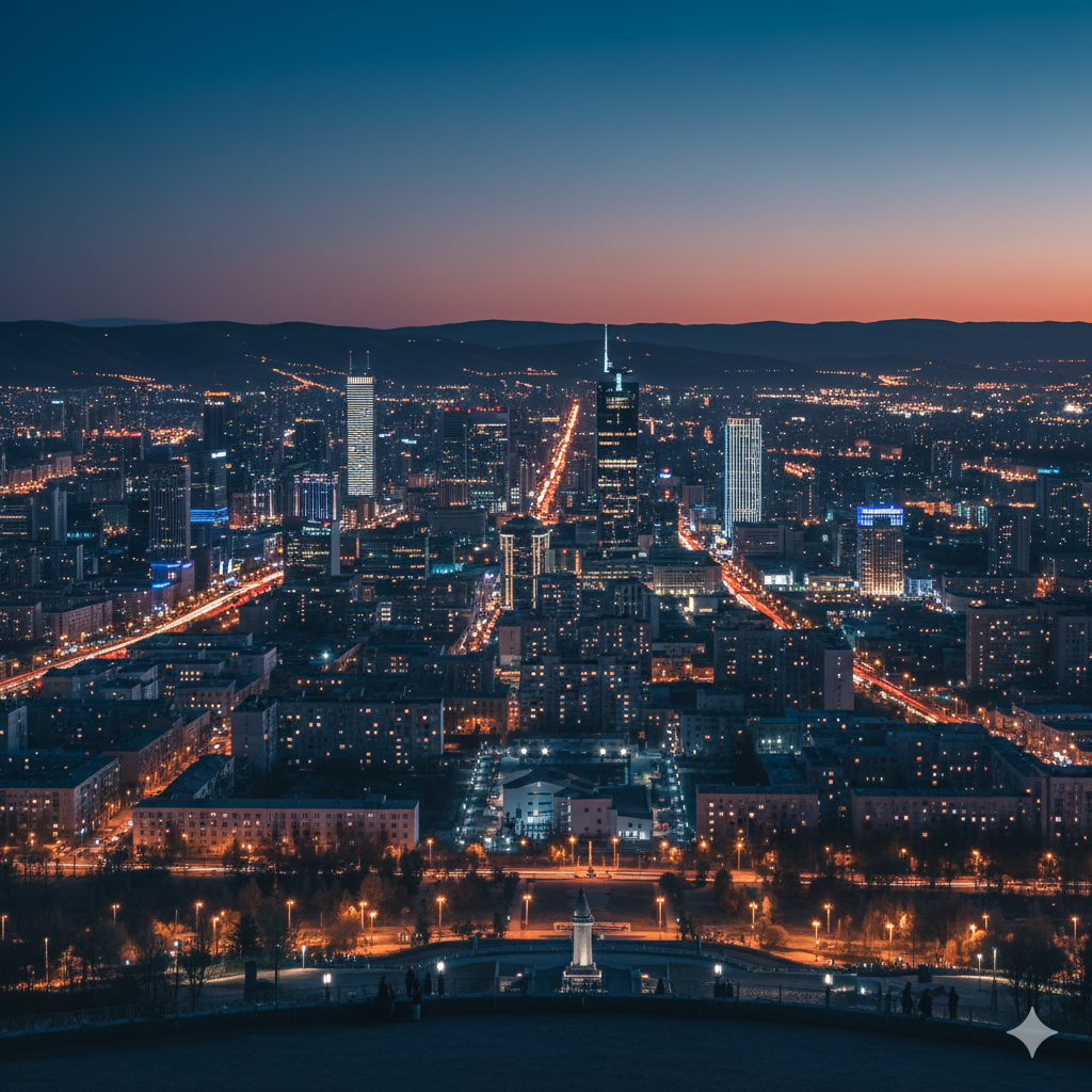 울란바토르의 대표적인 야경 명소