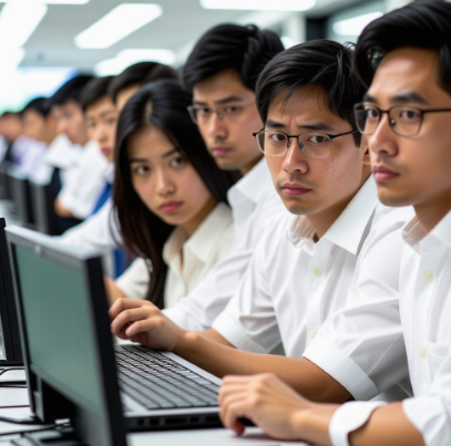 환불 요청으로 인해 고민하는 부도난 회사의 직원들