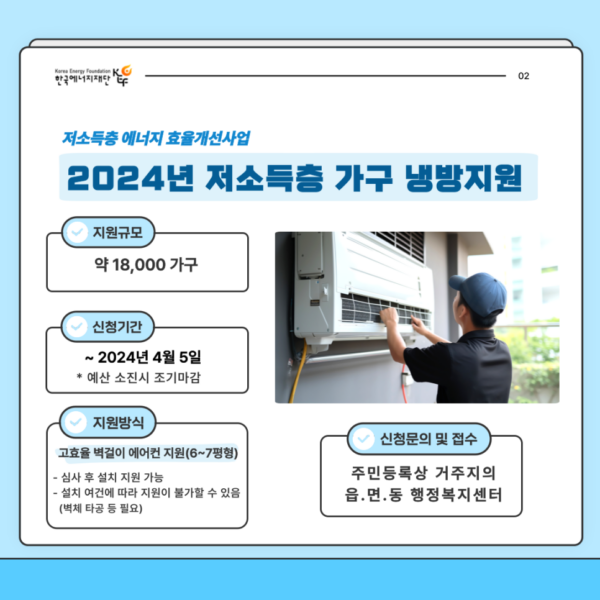 냉방지원