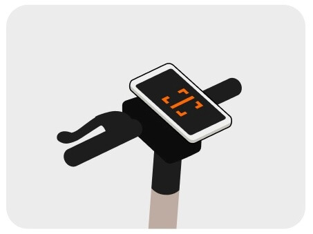 스윙전동킥보드 QR찍기