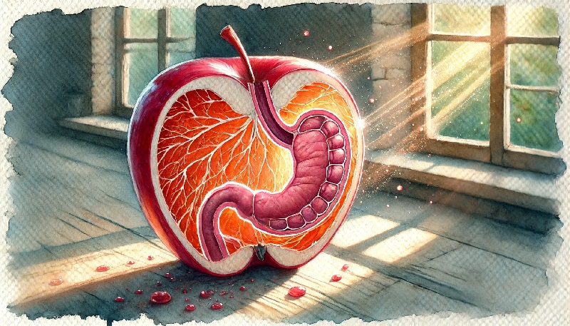 역류성 식도염, 목이 타들어가는 증상,결딜수 없는 통증, 수많은 방법 시도 후 우연히 발견한 '사과 요법'의 놀라운 효과