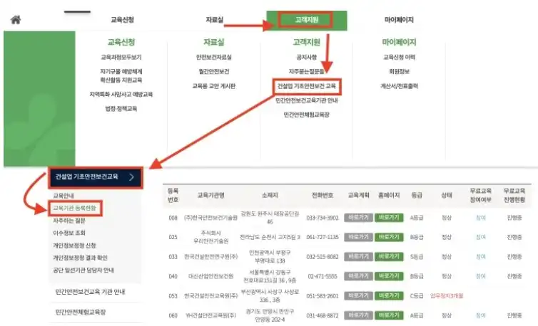 교육기관찾기