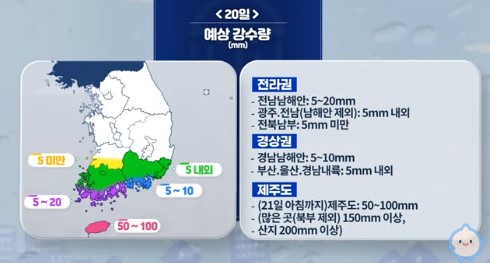 2024년 장마기간 기상청 날씨알리미 앱 다운로드