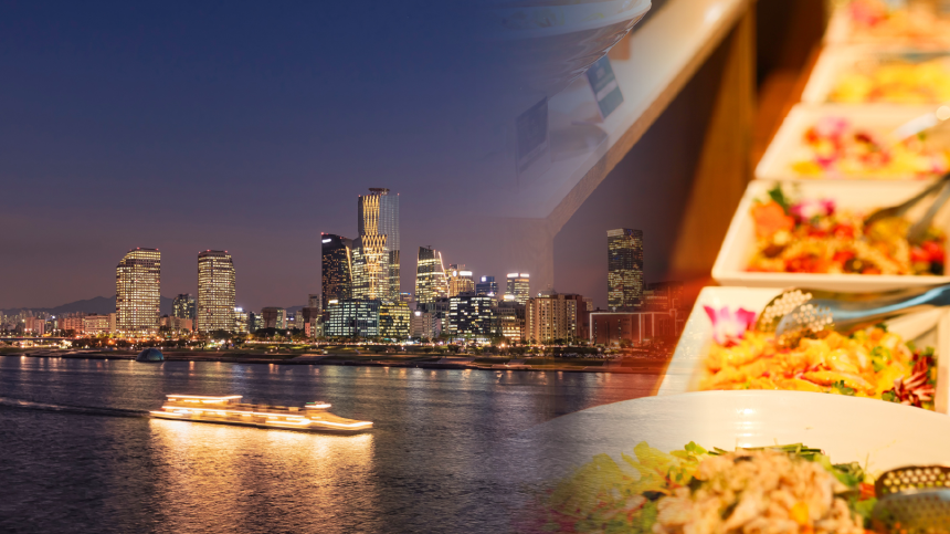 한강 크루즈 뷔페: 로맨틱한 서울 야경과 미식 여행