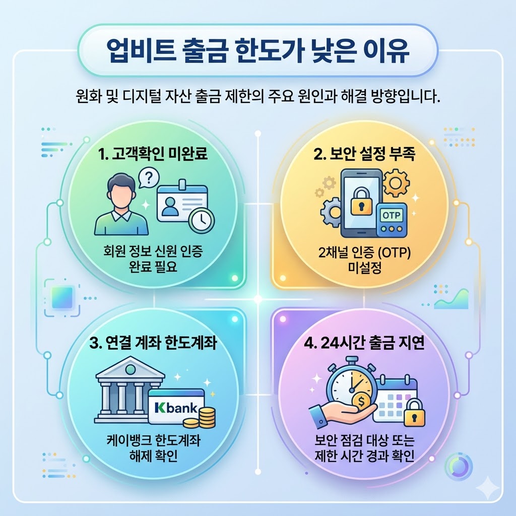 출금 한도 낮은 이유