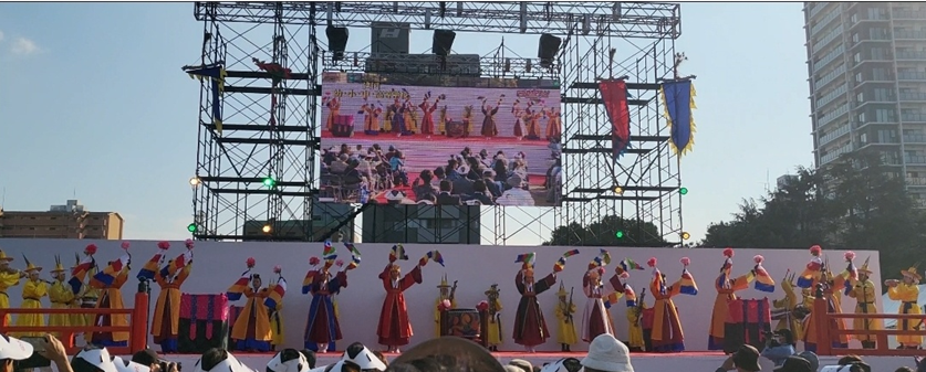 사천왕사 왔소 축제 사진