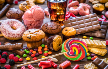 설탕이 많이 들어간 음식