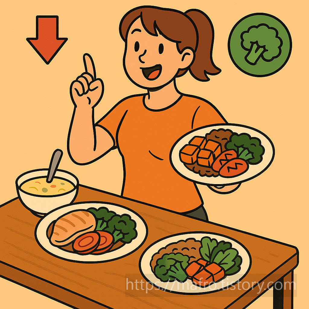 칼로리는 낮추기, 영양은 높이기: 성공 다이어트