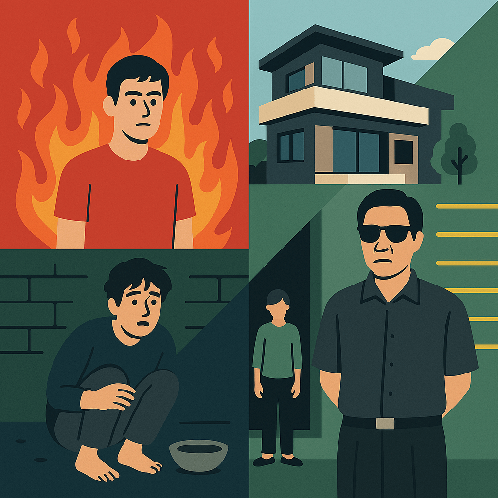 버닝 vs 기생충
